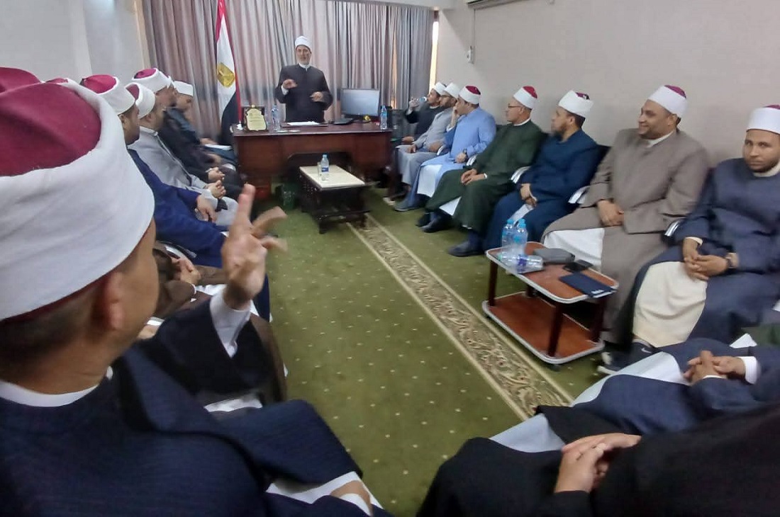وكيل وزارة الأوقاف يلتقي قيادات الدعوة